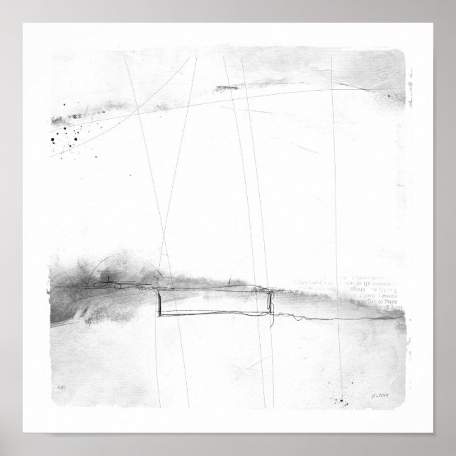 Affiche oeuvres sans titre sur papier (Devant)