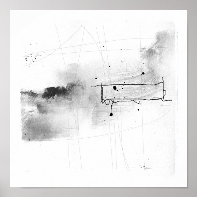 Affiche oeuvres sans titre sur papier (Devant)