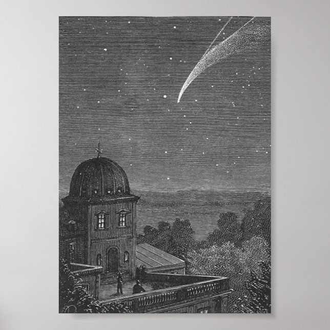 Affiche Off on a Comet by Jules Verne (Devant)