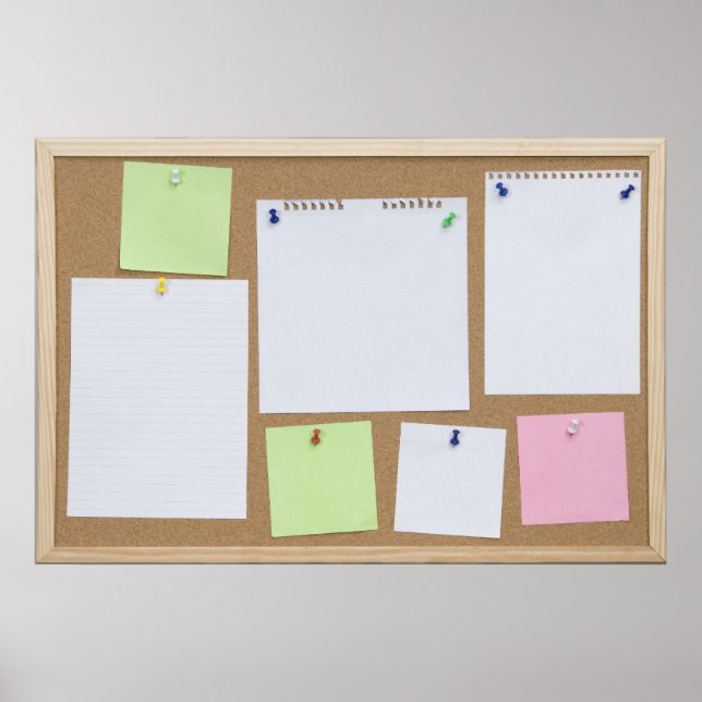 Affiche office cork board (Devant)