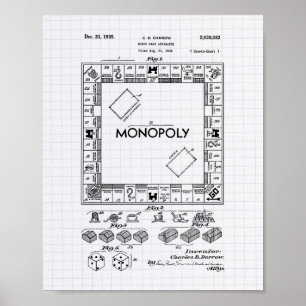 Affiche Office Game Appareillage 1935 Brevet Art - Poivre 