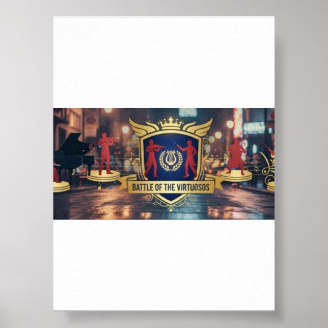 Affiche Official Battle of the Virtuosos  (Devant)