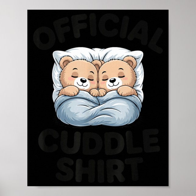 Affiche Official Cuddle Teddy Sleepwear Bear (Devant)
