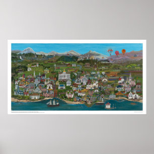 Affiche officielle d'état de la Californie