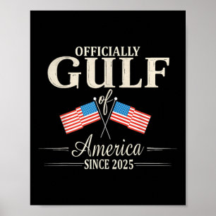 Affiche Officiellement Golfe Des Etats-Unis D'Amérique Est