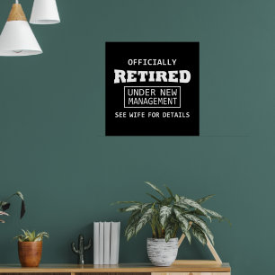 Affiche officiellement retraité sous nouvelle direction