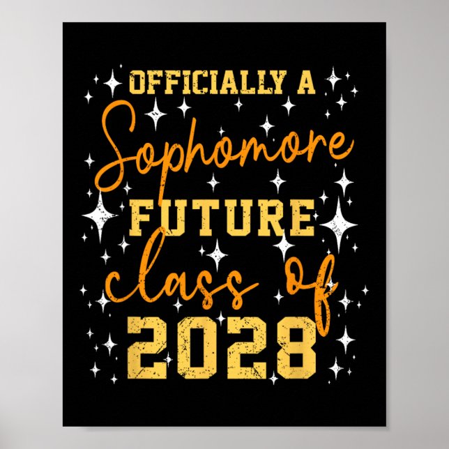 Affiche Officiellement une future élève de deuxième année  (Devant)