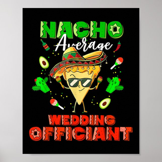 Affiche Officier Mariage mexicain moyen Nacho (Devant)