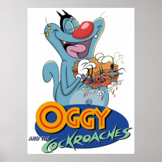 Affiche Oggy et les cafards
