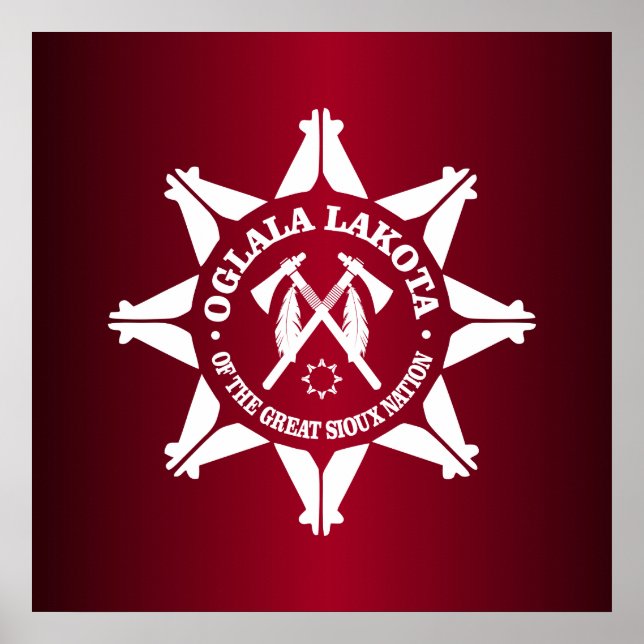 Affiche Oglala Lakota (Devant)