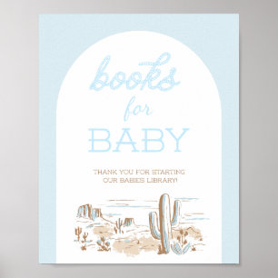 Affiche Oh Bébé Cow-boy Livres pour Bébé