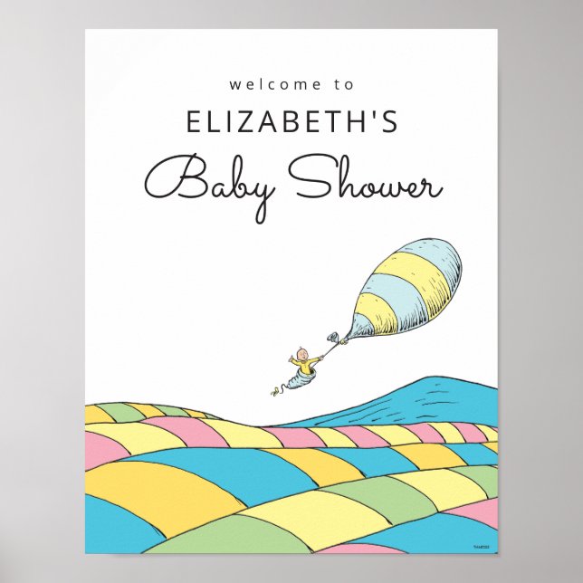 Affiche Oh, Bébé, les Endroits que tu Vas Découvrir Fête P (Devant)