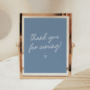 Affiche Oh Boy Boho Merci minimaliste pour venir