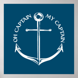Affiche Oh Capitaine Mon Capitaine