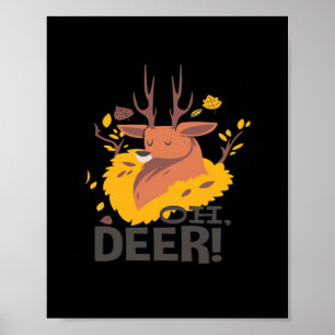 Affiche Oh Deer Creative Design 