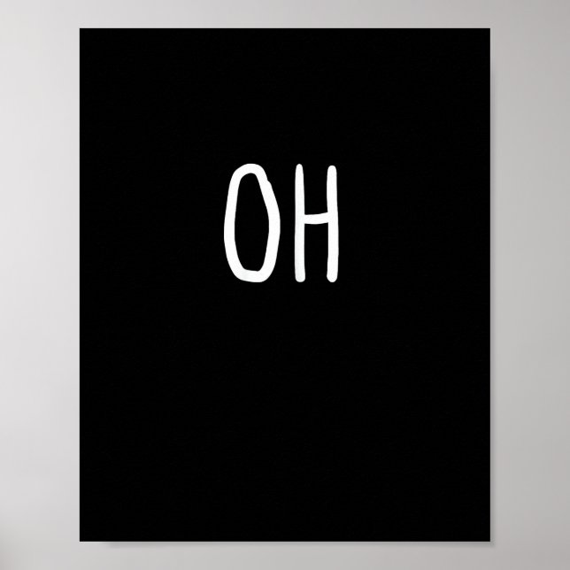 Affiche Oh Deer Trendy Halloween Style  (Devant)