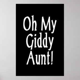 Affiche Oh Ma Tante Giddy !