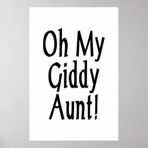 Affiche Oh Ma Tante Giddy !