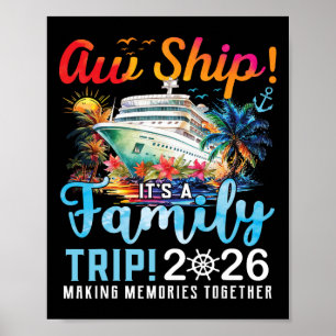 Affiche Oh mince, c'est un voyage en famille 2026 T-Shirt