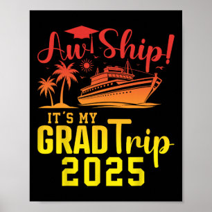 Affiche Oh mon bateau ! C'est mon voyage de promo 2025 Cro