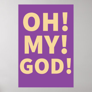 Affiche Oh mon Dieu 8 !