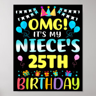 Affiche Oh mon dieu, c'est l'anniversaire de ma nièce, 25