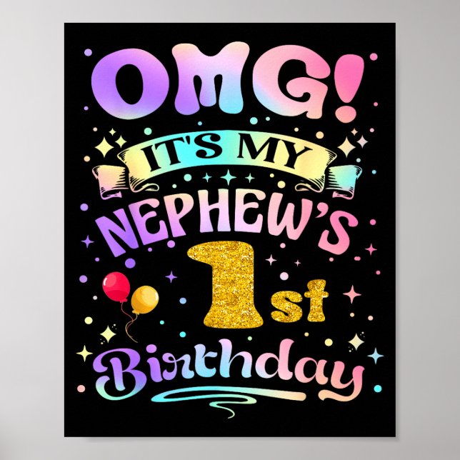Affiche Oh mon dieu, c'est l'anniversaire de mon neveu, jo (Devant)