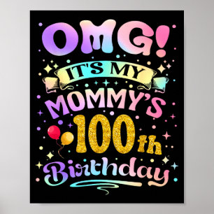 Affiche Oh mon dieu, c'est les 100 ans de ma maman Joyeux
