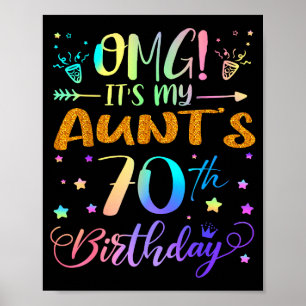 Affiche Oh mon dieu, c'est les 70 ans de ma tante Douce 70