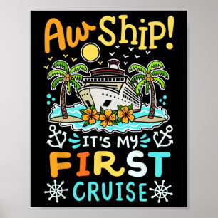 Affiche Oh mon dieu c'est mes premières vacances en croisi