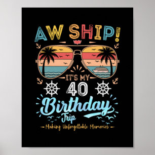 Affiche Oh mon dieu ! C'est mon voyage de 40e anniversaire