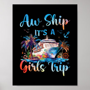 Affiche Oh mon dieu c'est un voyage de filles drôle d'équi