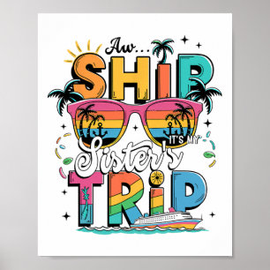 Affiche Oh mon dieu c'est un voyage de sœurs 2025 T-Shirt