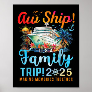 Affiche Oh mon dieu, c'est un voyage en famille 2025 Crois