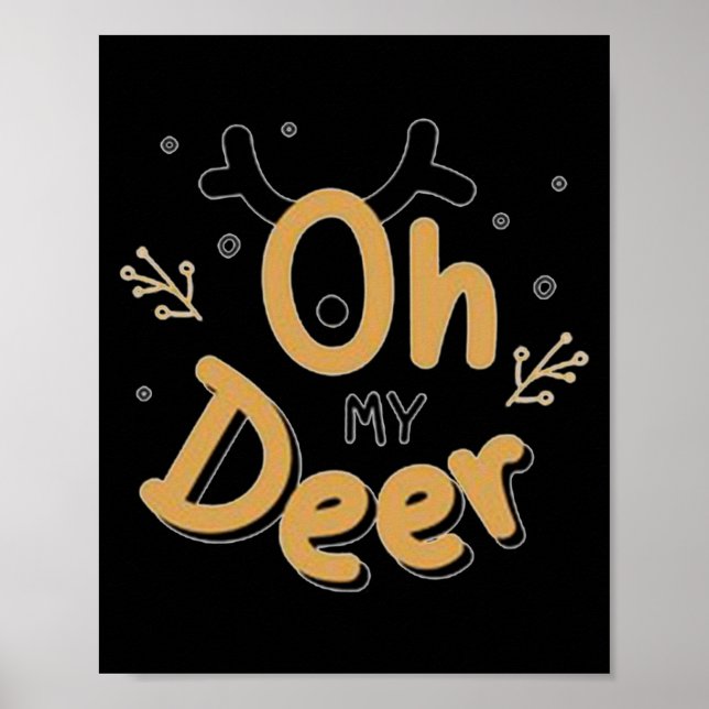 Affiche Oh My Deer  (Devant)