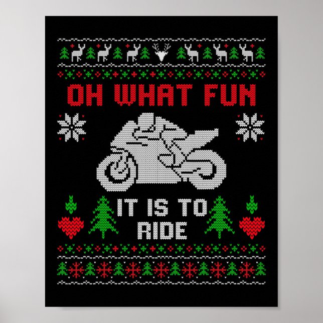 Affiche Oh Quel Amusant C'Est De Circuler Motocyclette Lai (Devant)