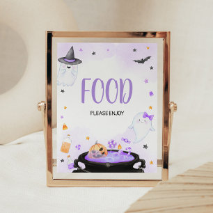 Affiche Oh Sheet Boo-y Baby shower d'Halloween