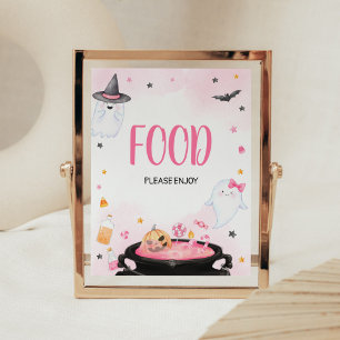 Affiche Oh Sheet Ghoul Halloween Baby shower Nourriture