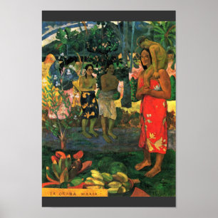Affiche ` Ohi de Reo Mä : Ia Orana Maria (Na Maria d'Ia