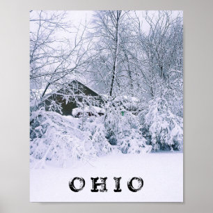 AFFICHE OHIO EN HIVER 2020