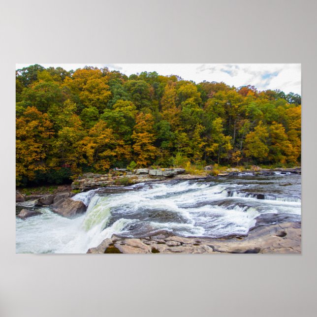 Affiche Ohiopyle Falls, Pennsylvanie (Devant)