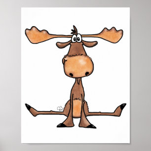 Affiche Oie assise