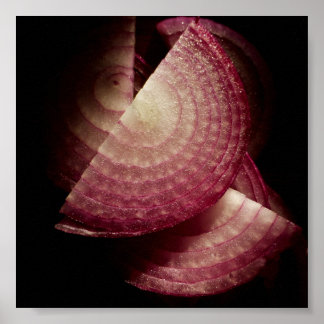 Affiche Oignon rouge