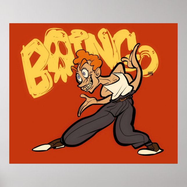 Affiche Oingo Boingo Toon (Devant)