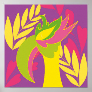 Affiche oiseau