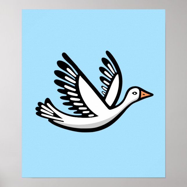 Affiche Oiseau (Devant)