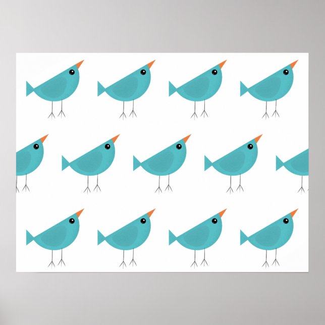 Affiche Oiseau (Devant)