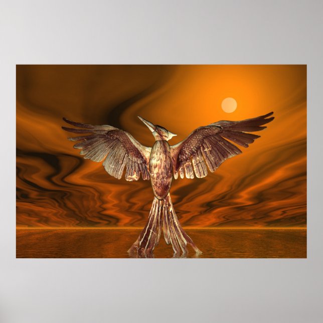 Affiche Oiseau de feu doré (Devant)