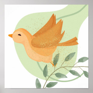 Affiche Oiseau de mer de Whimsical,