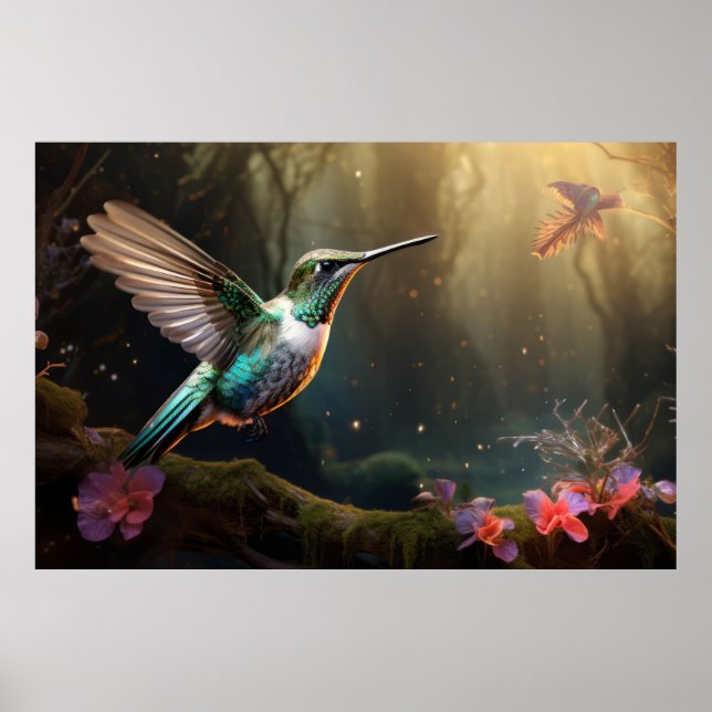 Affiche Oiseau de mer Oiseau animal faune sauvage Art (Devant)